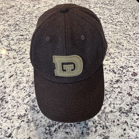 Duluth Trading Co Wool Blend Cap Hat Brown Men's Size M/L Adjustable Strap Logo - Picture 3 of 14